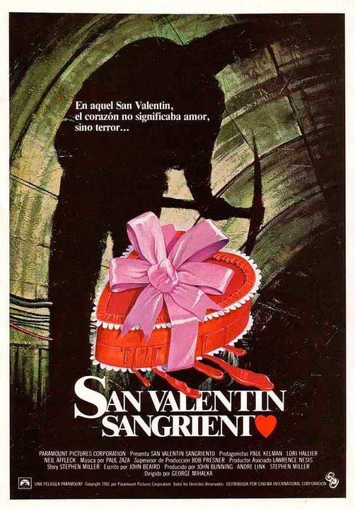 San Valentín sangriento : Cartel