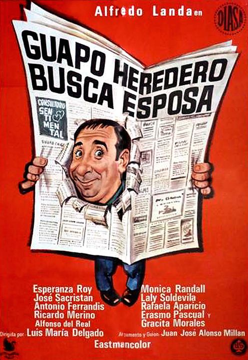 Guapo heredero busca esposa : Cartel