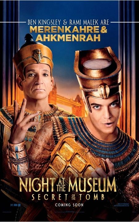Noche en el museo: El secreto del Faraón : Cartel