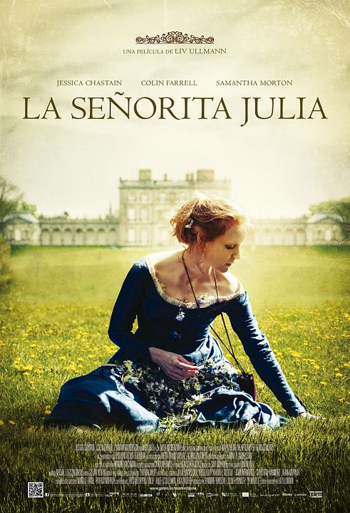La señorita Julia : Cartel