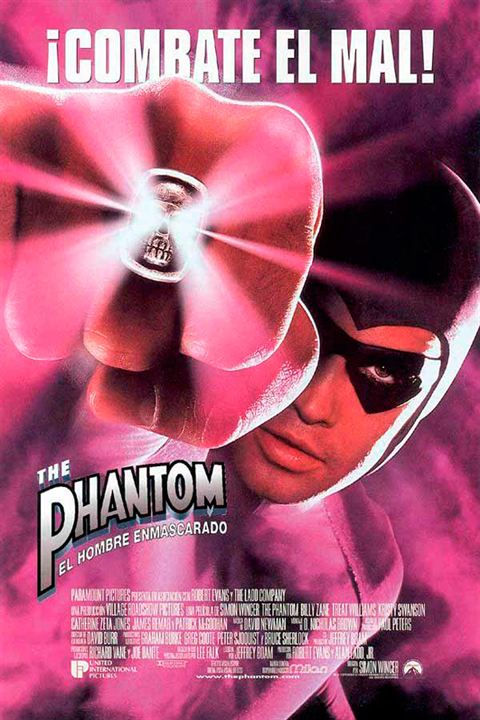 The Phantom (El hombre enmascarado) : Cartel