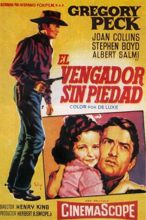 El vengador sin piedad : Cartel