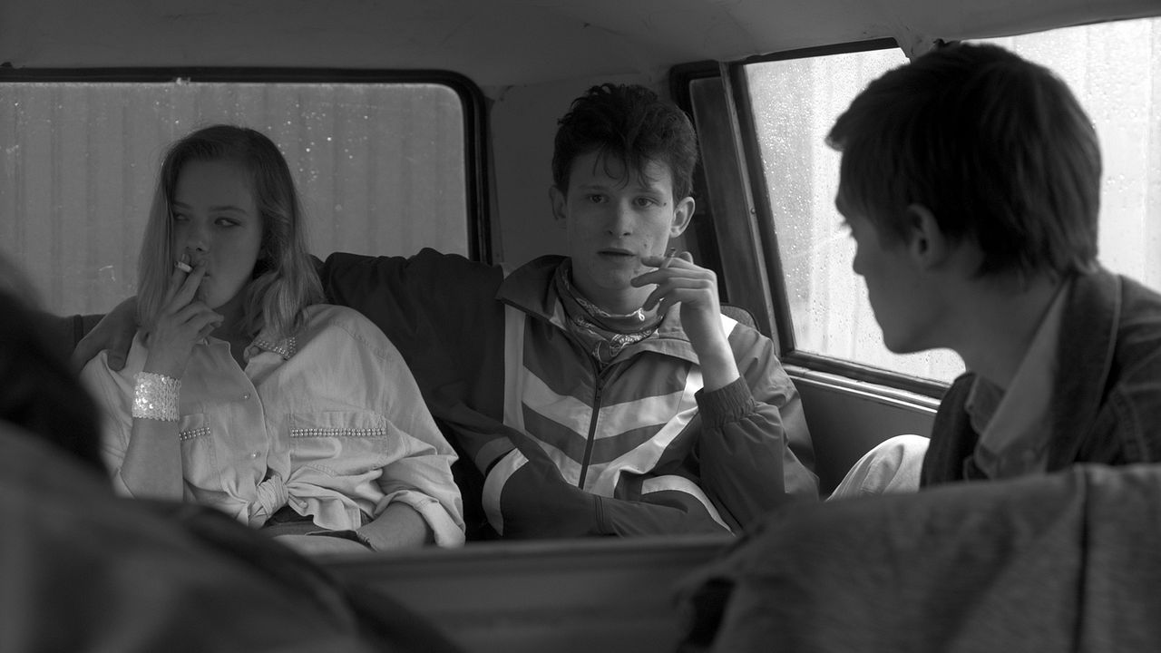 Foto Enno Trebs, Joel Basman, Saskia Rosendahl