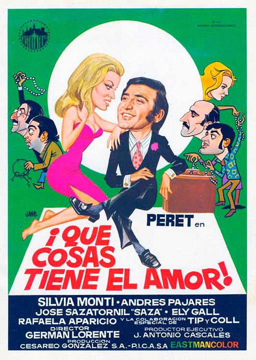 ¡Qué cosas tiene el amor! : Cartel