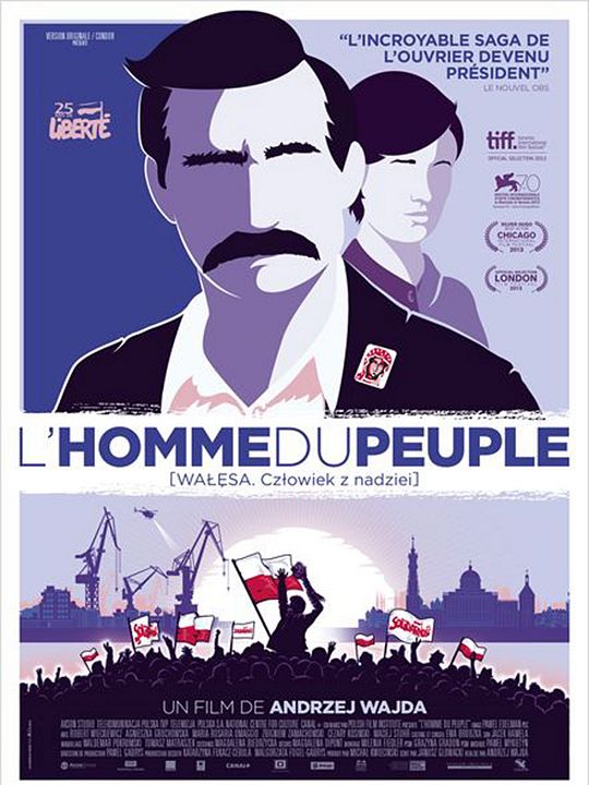 Walesa, la esperanza de un pueblo : Cartel