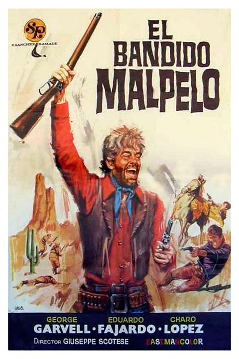 El bandido Malpelo : Cartel