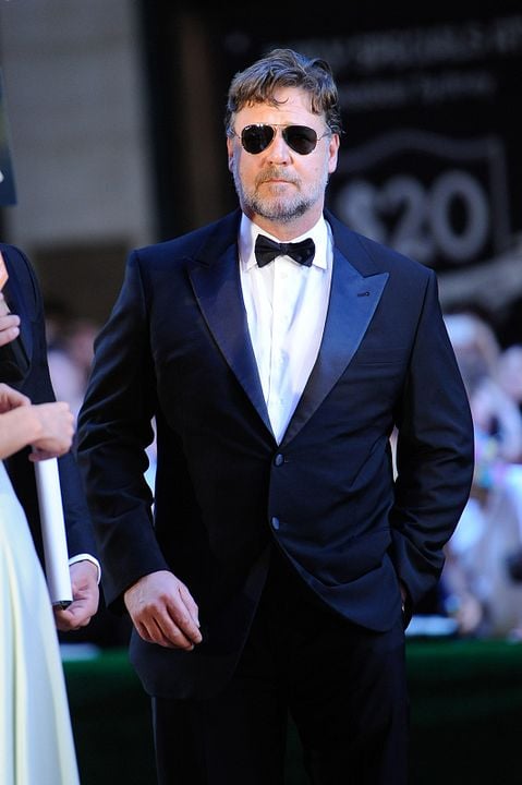 El maestro del agua : Couverture magazine Russell Crowe