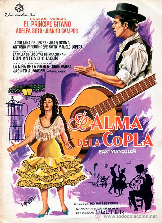El alma de la copla : Cartel