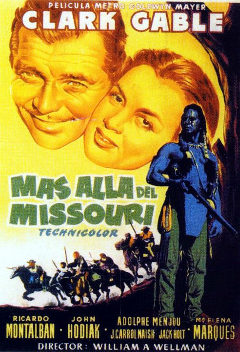 Más allá del Missouri : Cartel