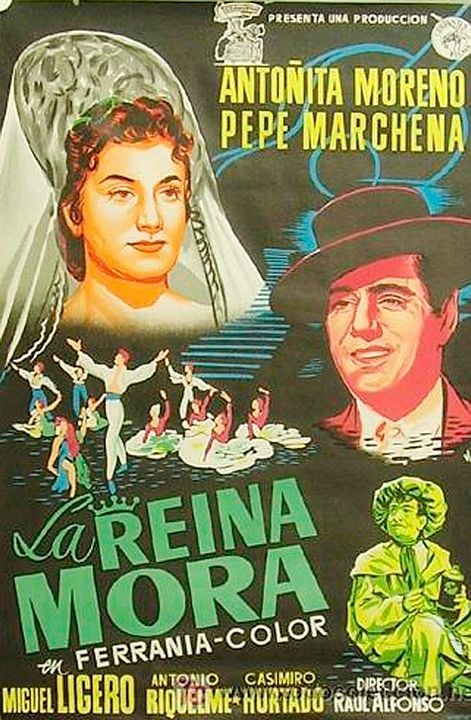 La reina mora : Cartel