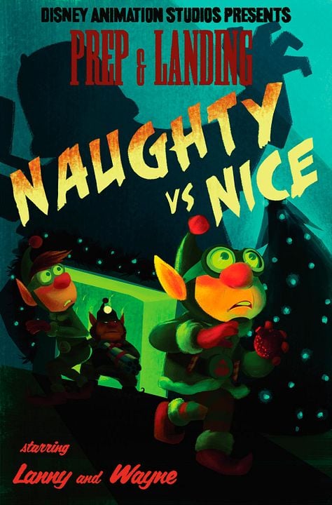 Patrulla de aterrizaje. Traviesos contra buenos : Cartel