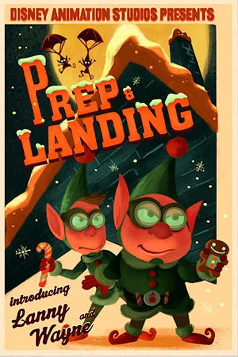 Patrulla de aterrizaje. Escuadrón de Navidad : Cartel