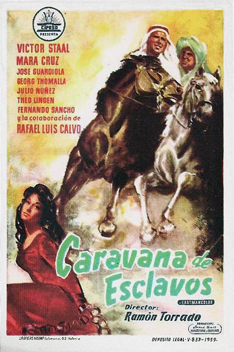 Caravana de esclavos : Cartel