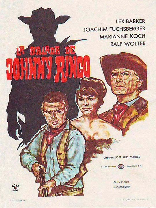 La balada de Johnny Ringo : Cartel