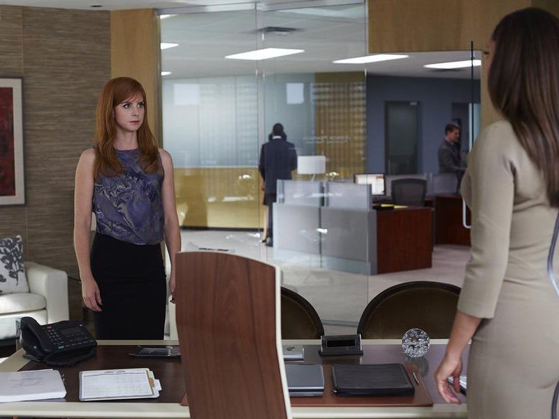 Suits: la clave del éxito : Foto Sarah Rafferty
