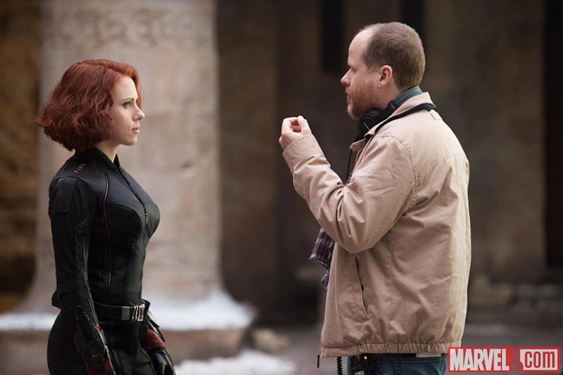 Vengadores: La era de Ultrón : Foto Scarlett Johansson, Joss Whedon