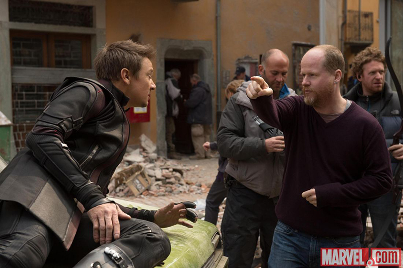 Vengadores: La era de Ultrón : Foto Joss Whedon, Jeremy Renner