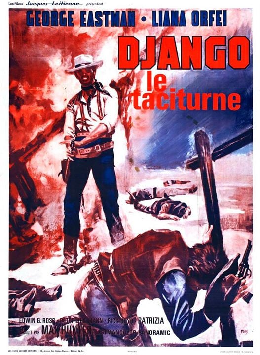 Django el taciturno : Cartel