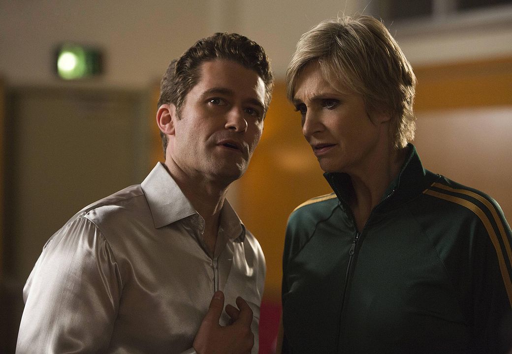 Glee : Foto Jane Lynch, Matthew Morrison