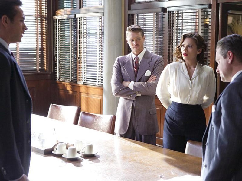 Marvel Agente Carter : Foto Hayley Atwell, Chad Michael Murray