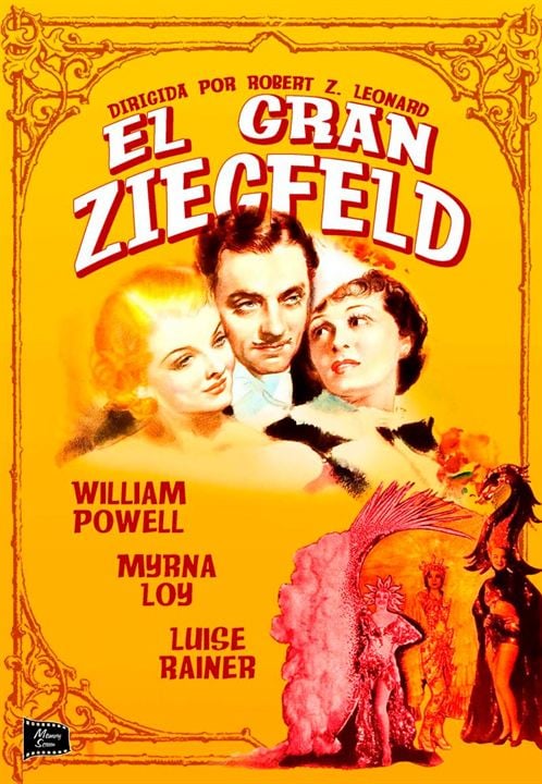 El gran Ziegfeld : Cartel