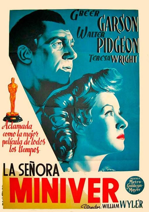 La señora Miniver : Cartel