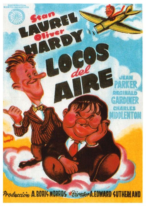 Locos del aire : Cartel