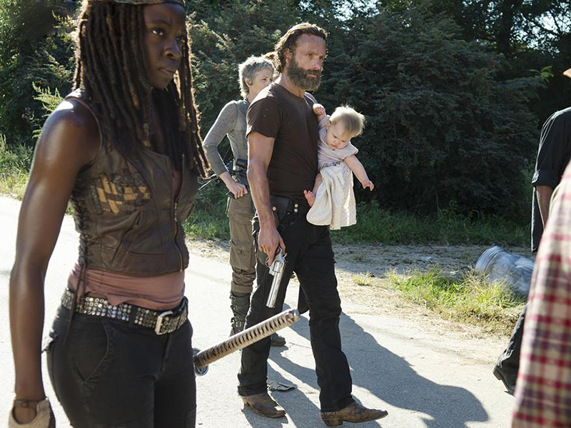 The Walking Dead : Cartel Danai Gurira, Andrew Lincoln