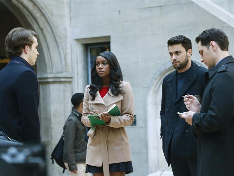 Cómo defender a un asesino : Foto Jack Falahee, Matt McGorry, Aja Naomi King