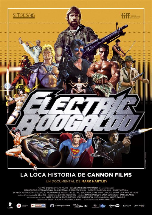 Electric Boogaloo, la loca historia de Cannon Films : Cartel
