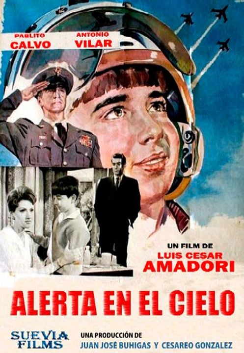 Alerta en el cielo : Cartel