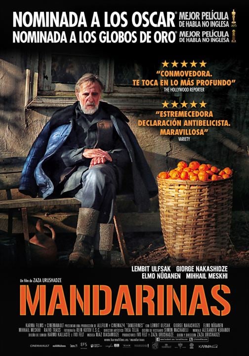 Mandarinas : Cartel