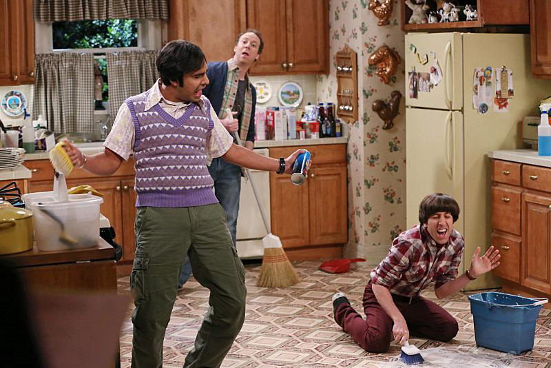 The Big Bang Theory : Foto Kevin Sussman, Kunal Nayyar, Simon Helberg