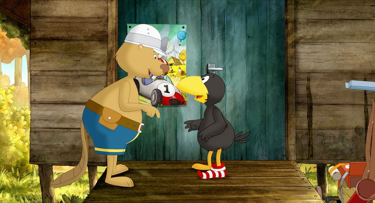 Cuervito Calcetín: La gran carrera : Foto