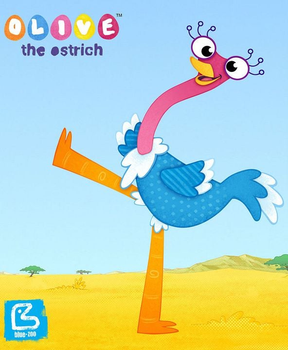 Olivia, la pequeña avestruz : Cartel