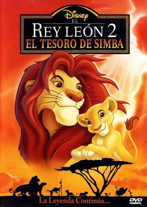 El Rey León 2: El tesoro de Simba : Cartel