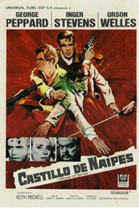 Castillo de naipes : Cartel