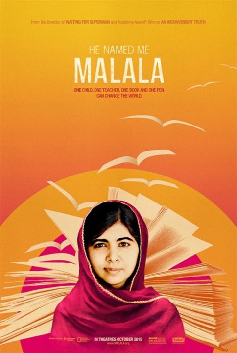 Él me llamó Malala : Cartel