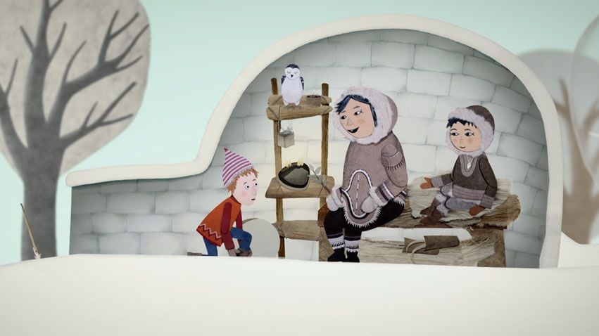 Nieve y los árboles mágicos : Foto