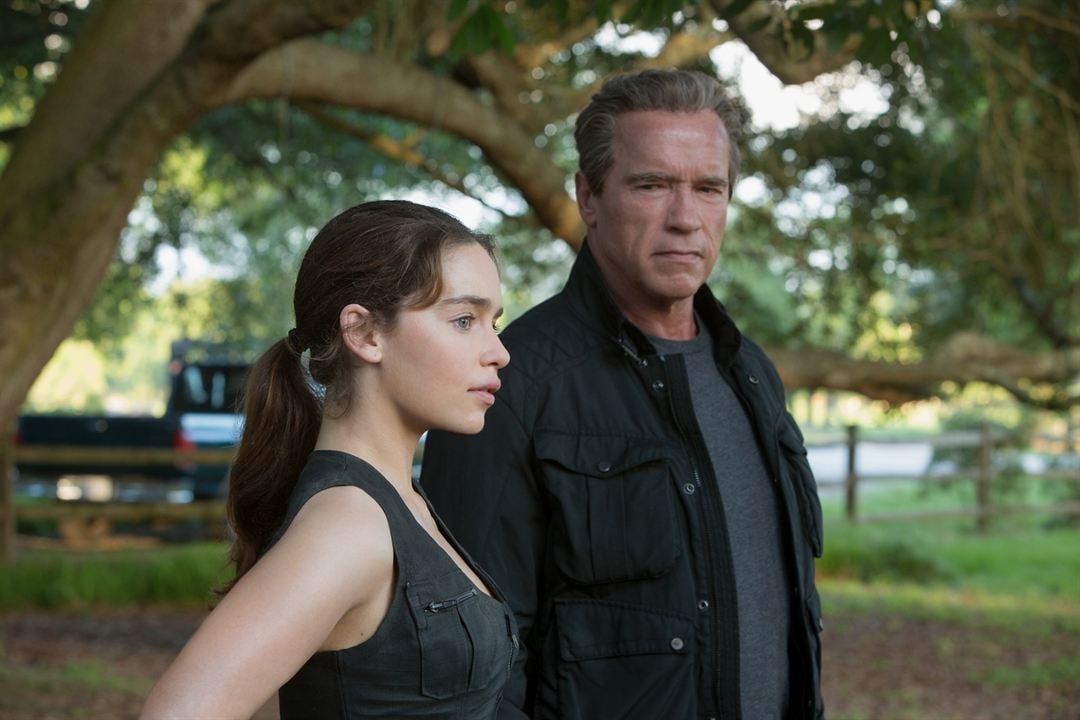 Terminator: Génesis : Foto Arnold Schwarzenegger, Emilia Clarke