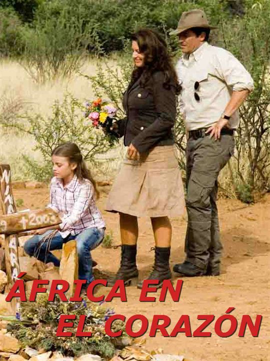 África en el corazón : Cartel