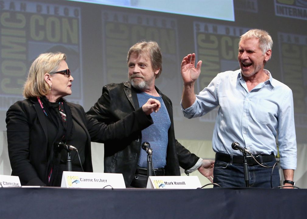 Star Wars: El despertar de la Fuerza : Couverture magazine Mark Hamill, Harrison Ford, Carrie Fisher