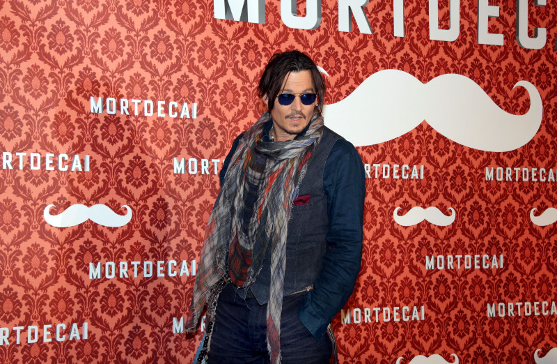 Couverture magazine Johnny Depp