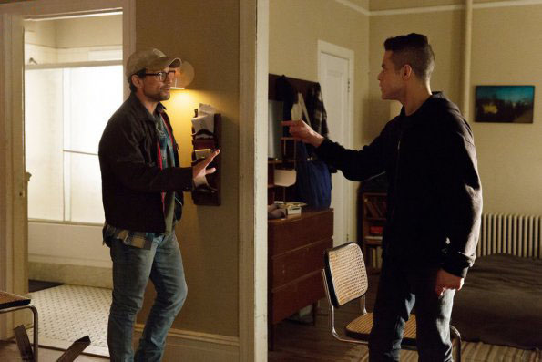 Mr. Robot : Foto Christian Slater, Rami Malek