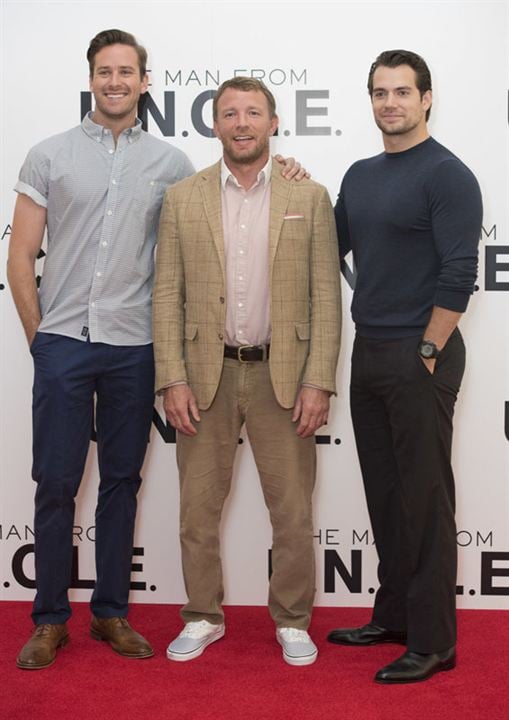 Operación U.N.C.L.E. : Couverture magazine Armie Hammer, Guy Ritchie, Henry Cavill