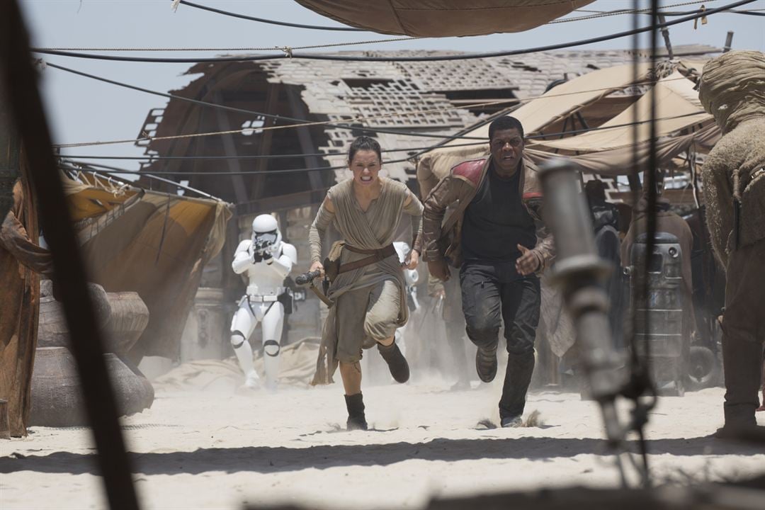 Star Wars: El despertar de la Fuerza : Foto John Boyega, Daisy Ridley