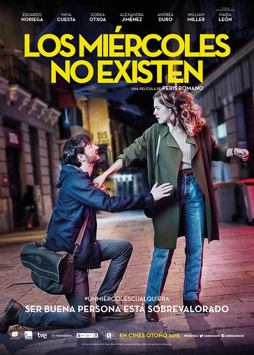 Los miércoles no existen : Cartel