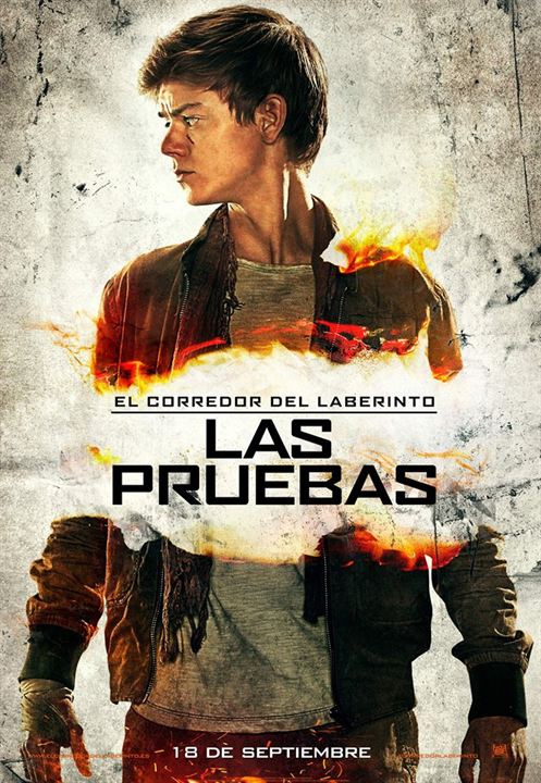 El corredor del laberinto: Las pruebas : Cartel