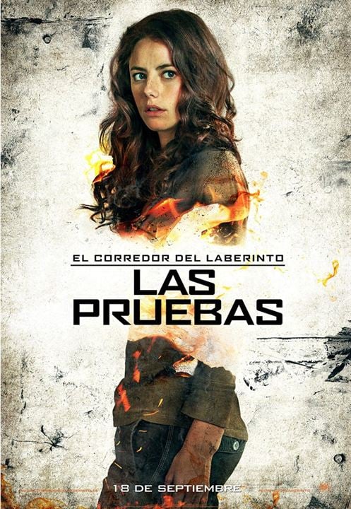 El corredor del laberinto: Las pruebas : Cartel