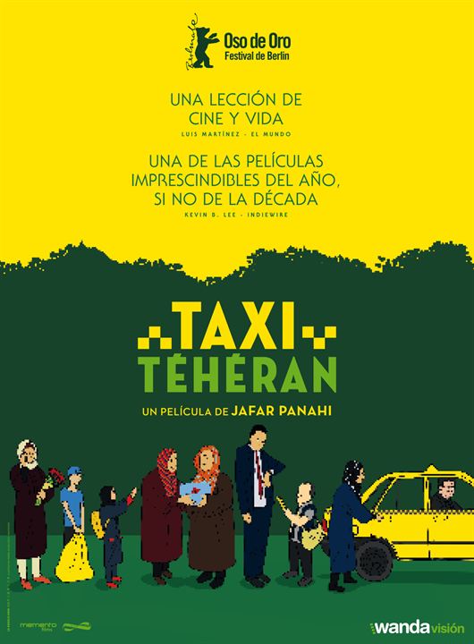 Taxi Teherán : Cartel